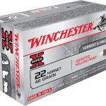 In Stock: Winchester Super X 22 Hornet Ammo 46 Grain Jacketed Hollow Point  200 rounds