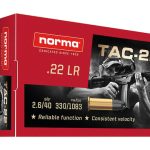 Real Norma TAC-22 Ammunition 22LR 40 Grain Lead Round Nose
