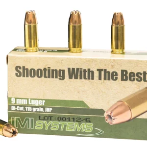 Buy IMI 9mm Luger Ammo 115 Grain Jacketed Hollow Point - Handguns | Utah Gun Shop
