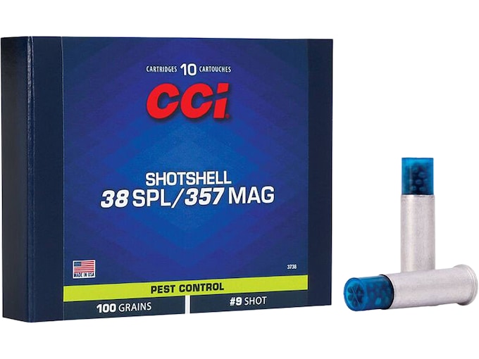 CCI Shotshell 38 Special Ammo 100 Grain Lead Shot 200 rounds For Sale for sale