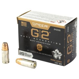 Speer Gold Dot G2 9mm 147gr +P 2026 LE Load