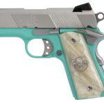 Iver Johnson Thrasher Officer 9mm 3.12in 8+1 Tiffany Blue