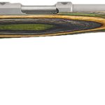 Ruger 7219 77/17  17 WSM 6+1 18.50″ Threaded Barrel, Matte Stainless Steel, Integral Scope Mounts On Solid Steel Receiver, Green Mountain Laminate Stock