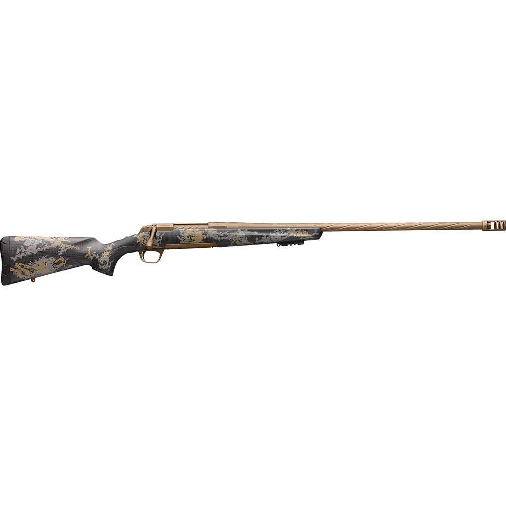 Browning X-Bolt Mountain Pro LR Rifle 6.5 Creedmoor Carbon Fiber/Burnt Bronze 26 in. RH Browning X-Bolt Mountain Pro LR Rifle 6.5 Creedmoor Carbon Fiber/Burnt Bronze 26 in. RH - Bolt Action Rifles - Utah Gun Shop