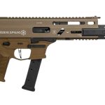 Grand Power Stribog SP9A3G 9mm 16″ Black Barrel Flat Dark Earth Receiver