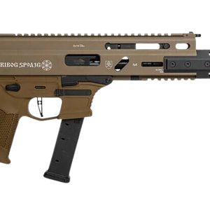Grand Power Stribog SP9A3G 9mm 16″ Black Barrel Flat Dark Earth Receiver - Semi Auto Rifles - Utah Gun Shop