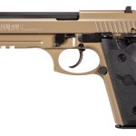 Taurus PT92 9mm 5-inch FDE Hogue Grips