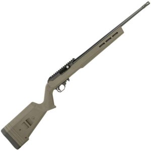 Black Rain Ordnance Hunter Rifle .22 LR 10rd Magazine 18″ Threaded Barrel OD Green - Semi Auto Rifles - Utah Gun Shop