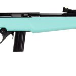 ROSSI RB22 Compact .22 LR Bolt-Action Cyan Stock