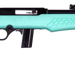 Rossi RS22 .22 LR Rifle 18″ Teal Stock