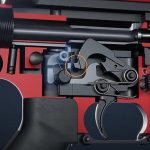 AR-15 Full Stainless Steel Auto Sear – Swift Link Type 2